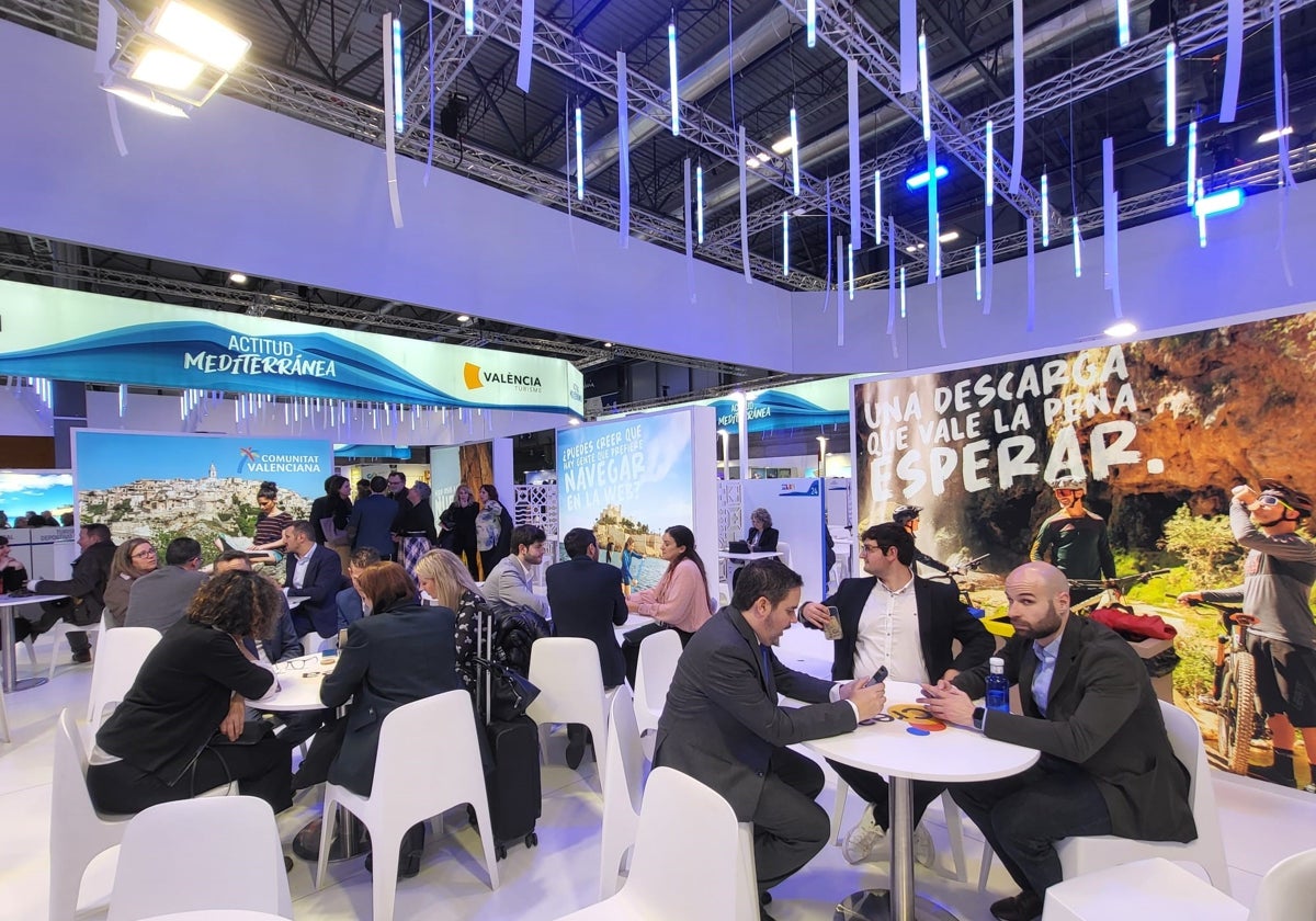 Fitur cierra con 5.000 reuniones en el stand de la Comunitat Valenciana