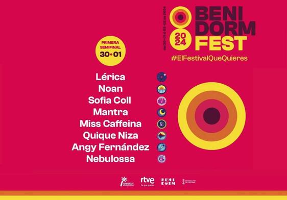 ENCUESTA | ¿ Cuál es tu canción favorita en la primera semifinal para llegar a la final del Benidorm Fest?