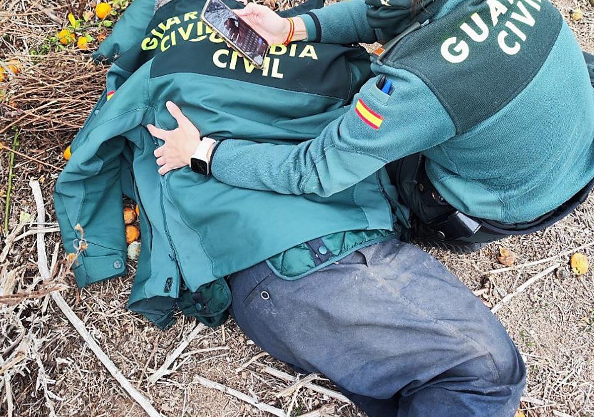 Persona mayor localizada.