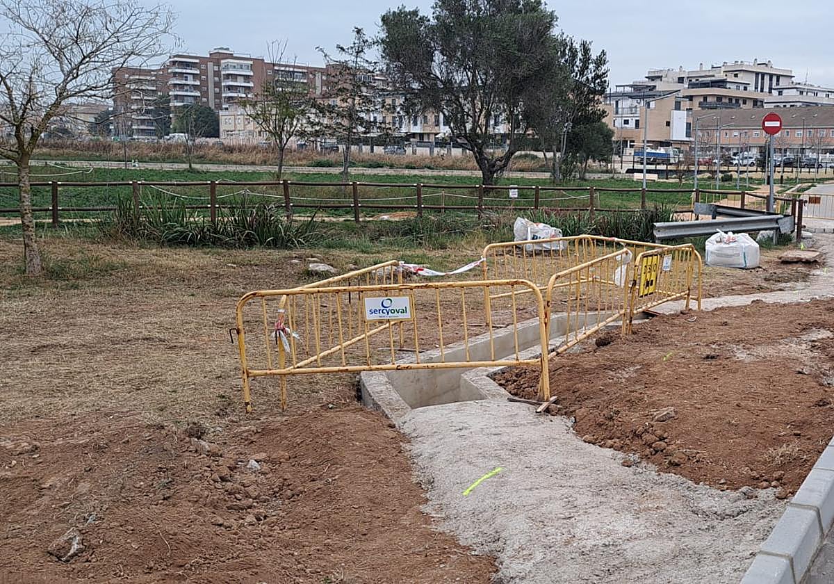 Trabajos en al Senda de las Vacas.
