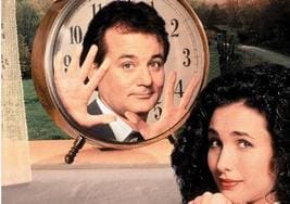 Bill Murray y Andie MacDowell, en 'Atrapado en el tiempo'.
