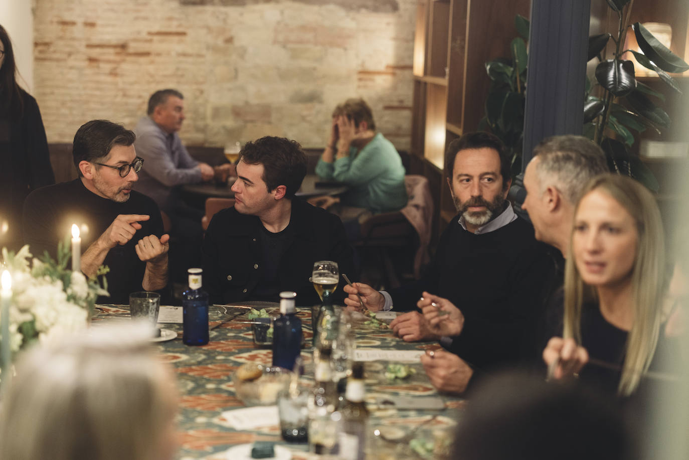 La cena permitió generar debate acerca de la situación actual de la profesión.