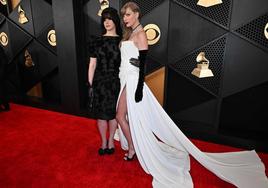 La alfombra roja de los premios Grammy 2024