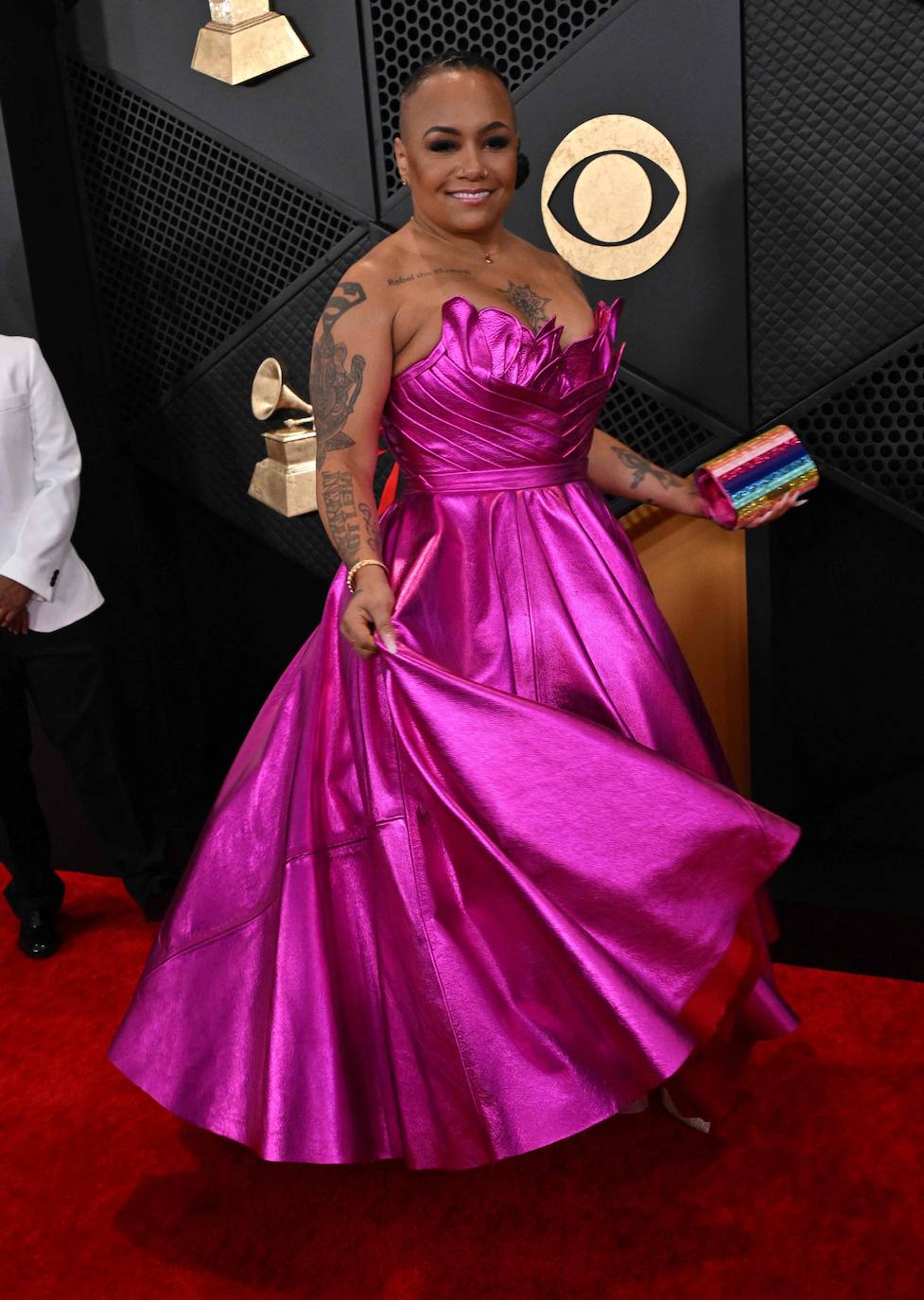 La alfombra roja de los premios Grammy 2024