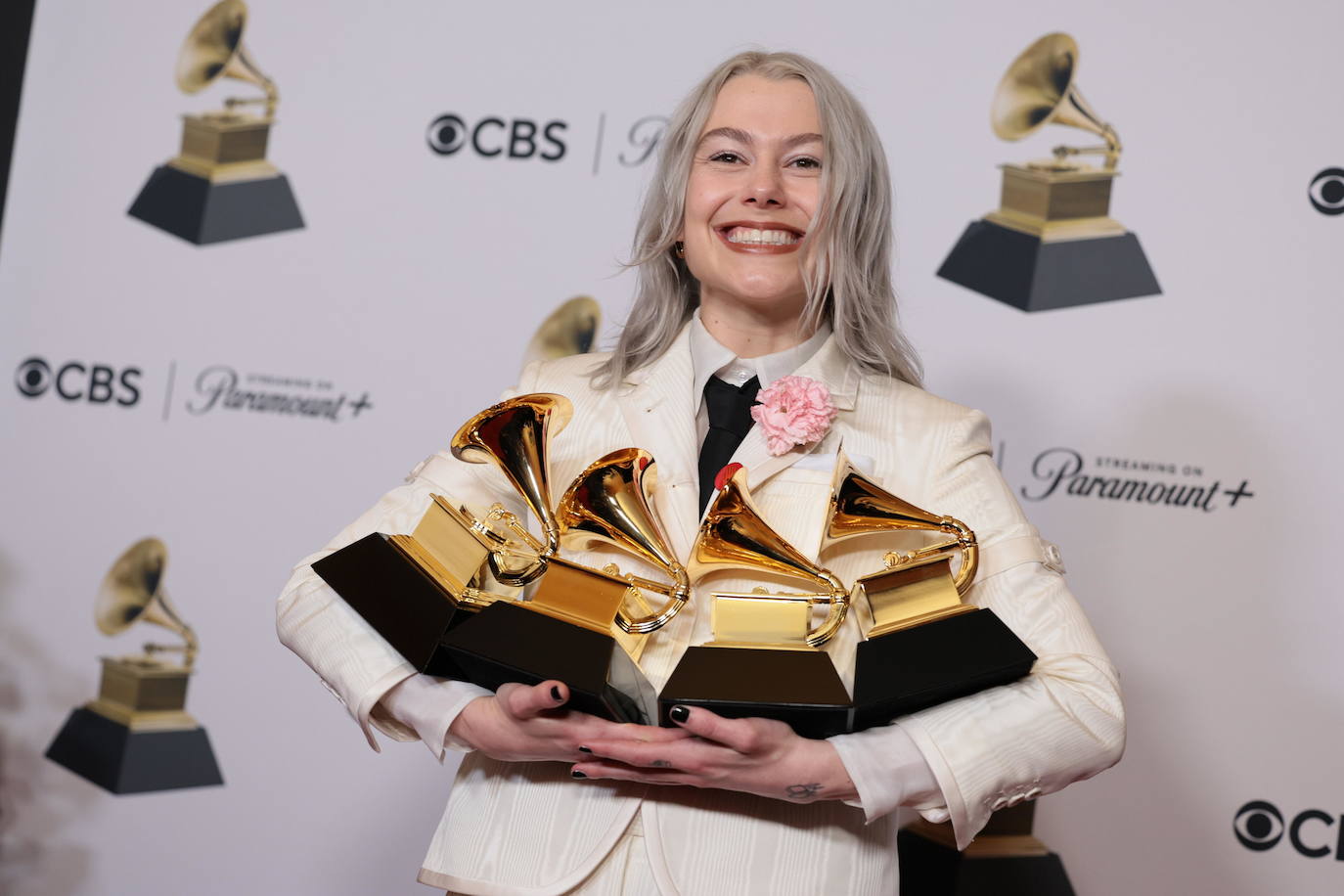 La alfombra roja de los premios Grammy 2024