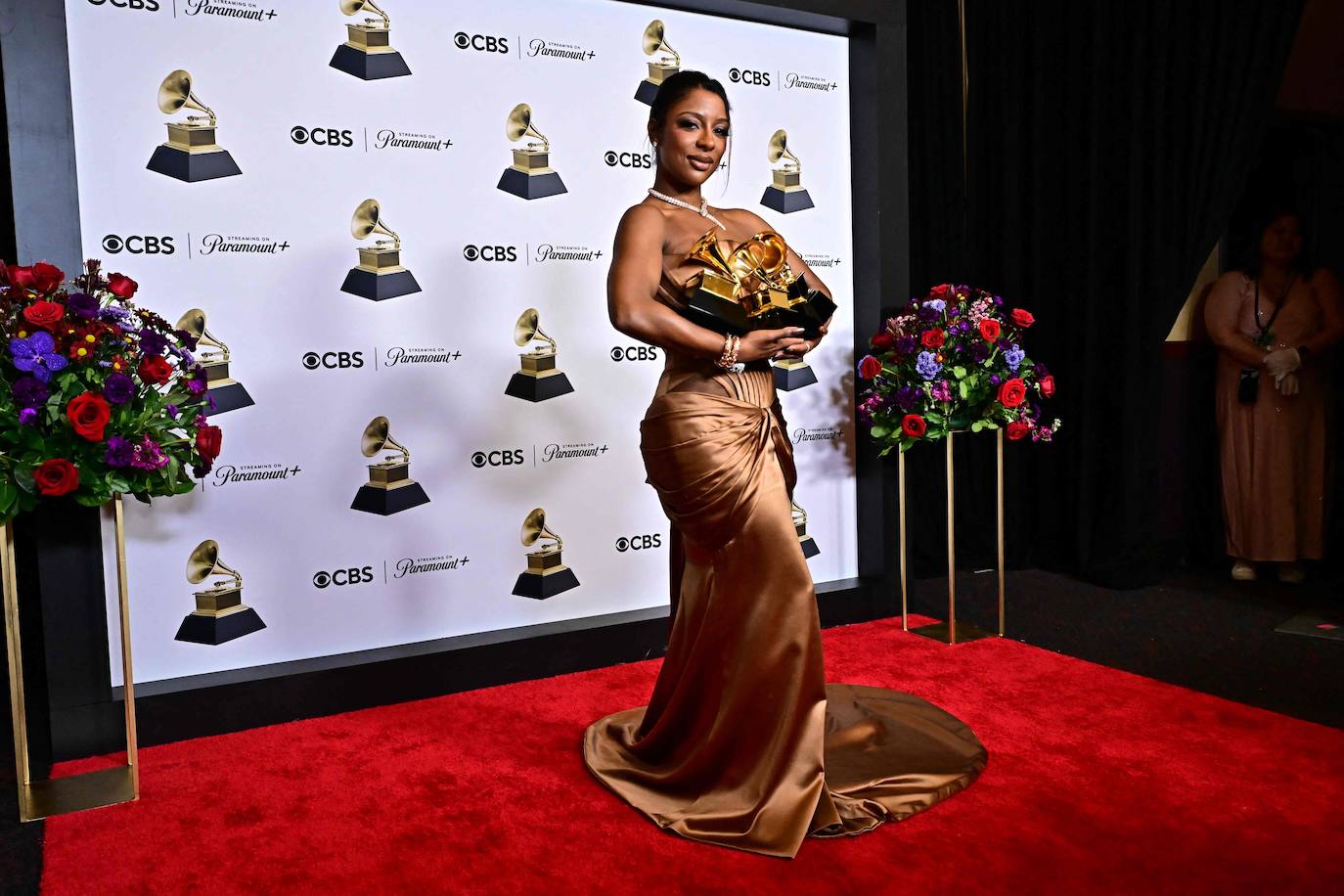 La alfombra roja de los premios Grammy 2024