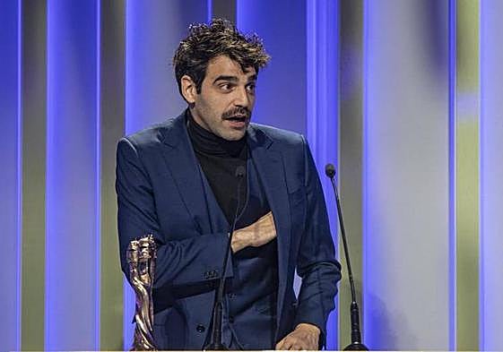 David Verdaguer durante la entrega de los XVI Premis Gaudí.