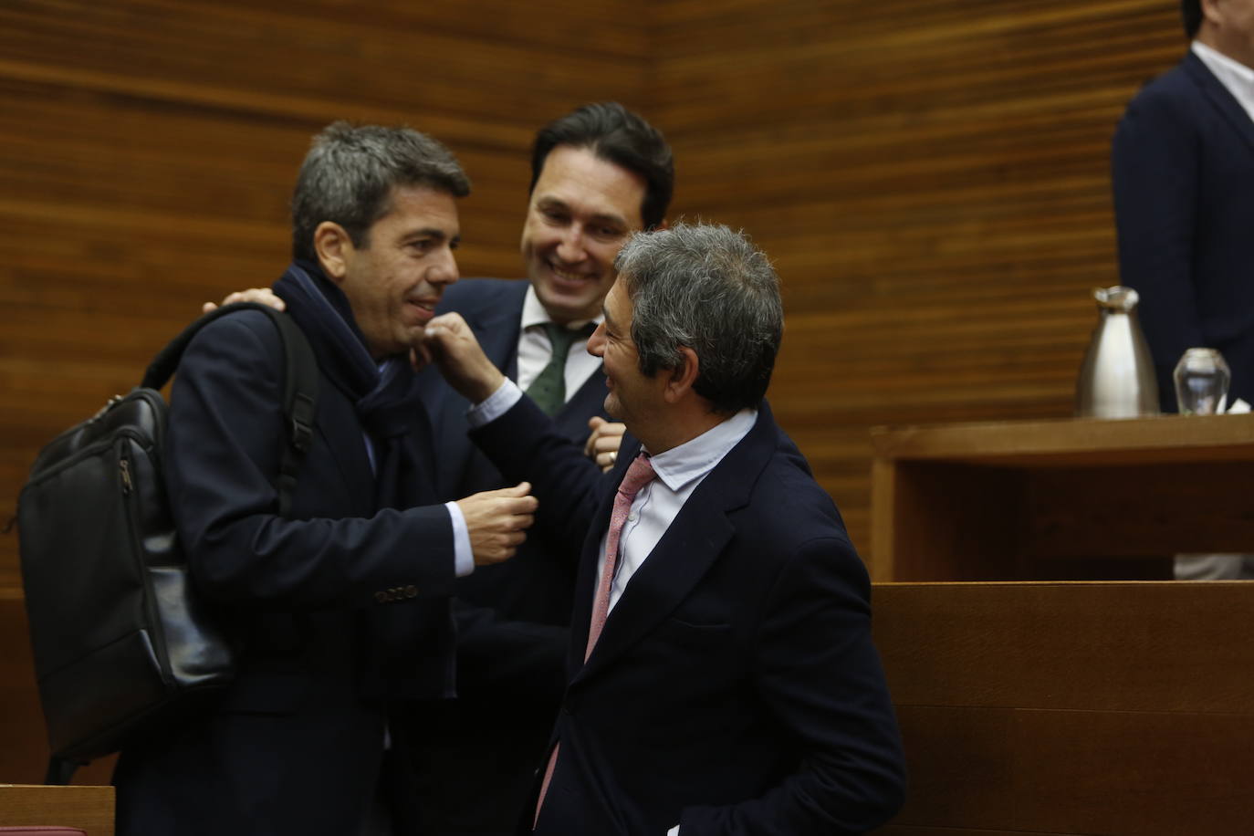 Fotos del pleno de Les Corts del 7 de febrero