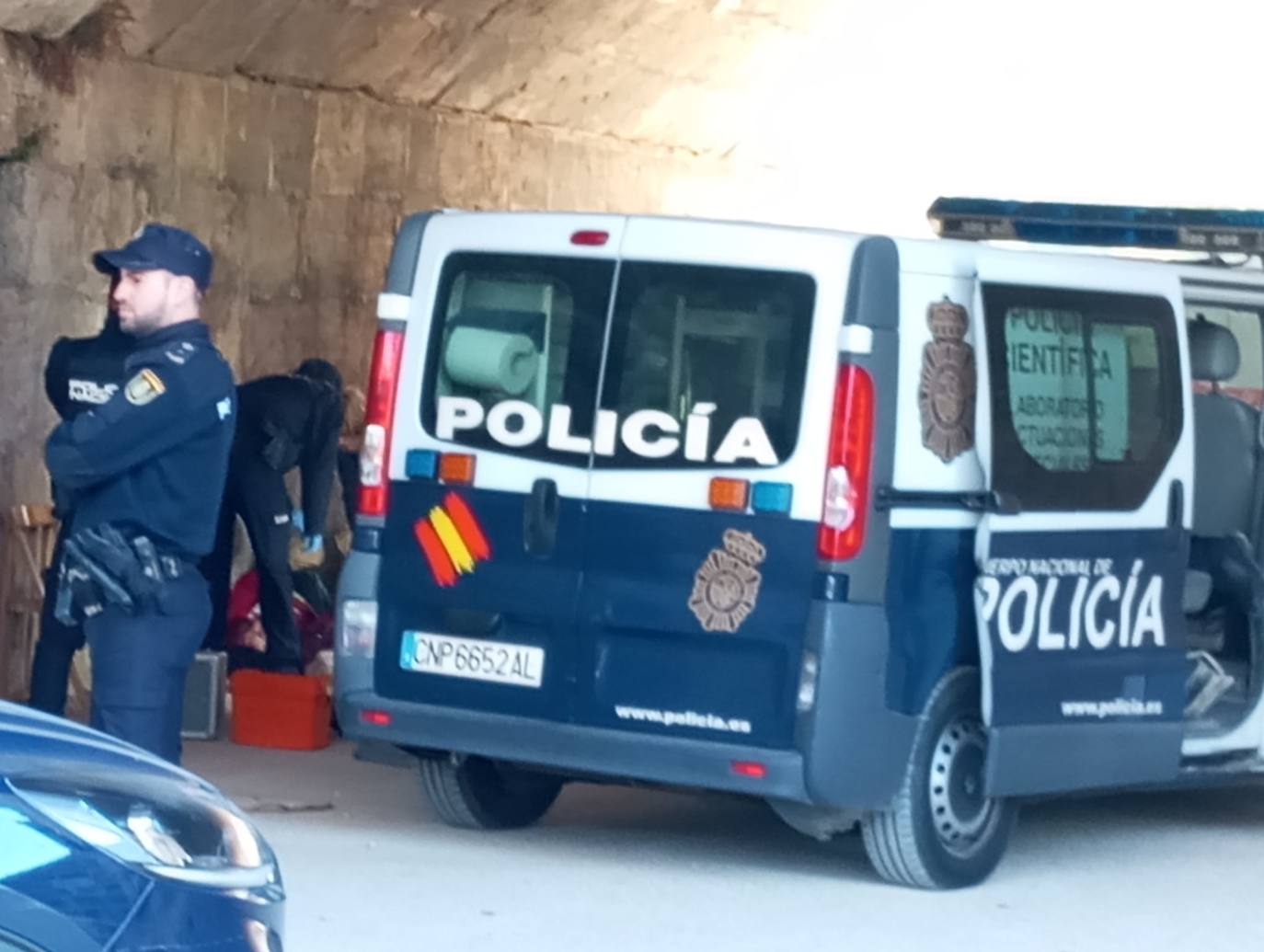 Matan a un indigente a pedradas en el viejo cauce de Valencia y dejan a otro en estado crítico