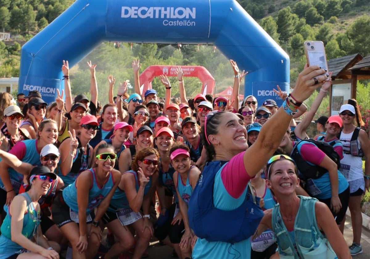 Las integrantes al finalizar la Woman Trail Vall d´Uixó 2022