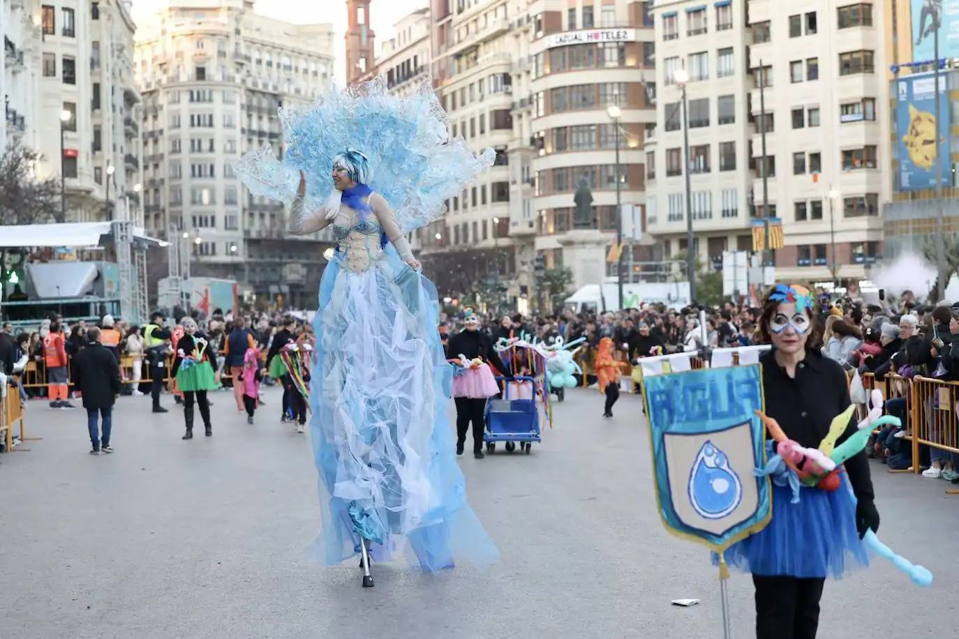 La Cabalgata del Ninot, en una imagen de archivo