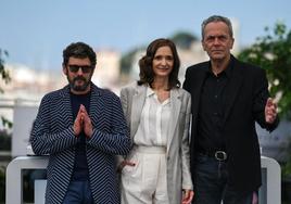 Manolo Solo, Ana Torrent y Jose Coronado.