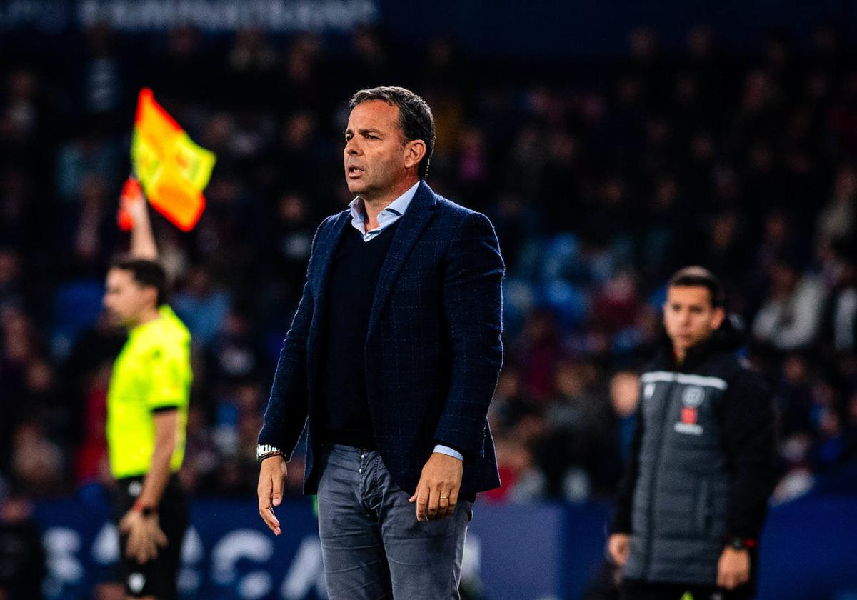 Javi Calleja, ante el Leganés.