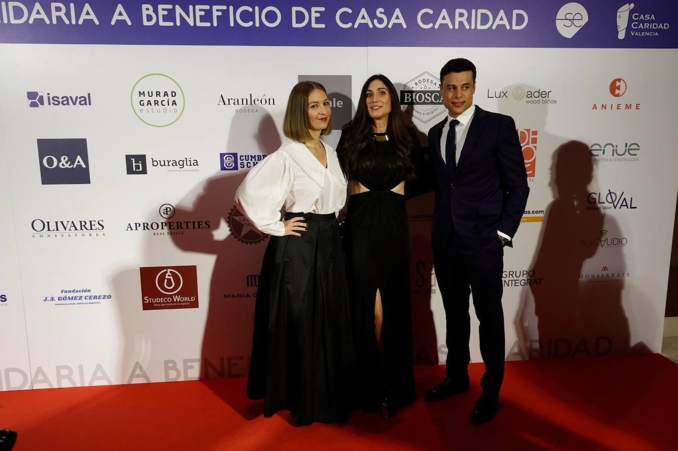 Angela Gómez, Lourdes Vañó y Rubén Muedra.