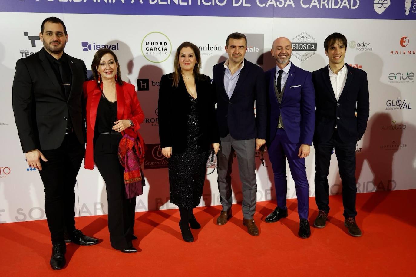 Emiliano Mosciaro, Llanos Argudo, Mariangeles Redondo, Jorge Blanquer, Jesús Arrúe y Héctor Badal.