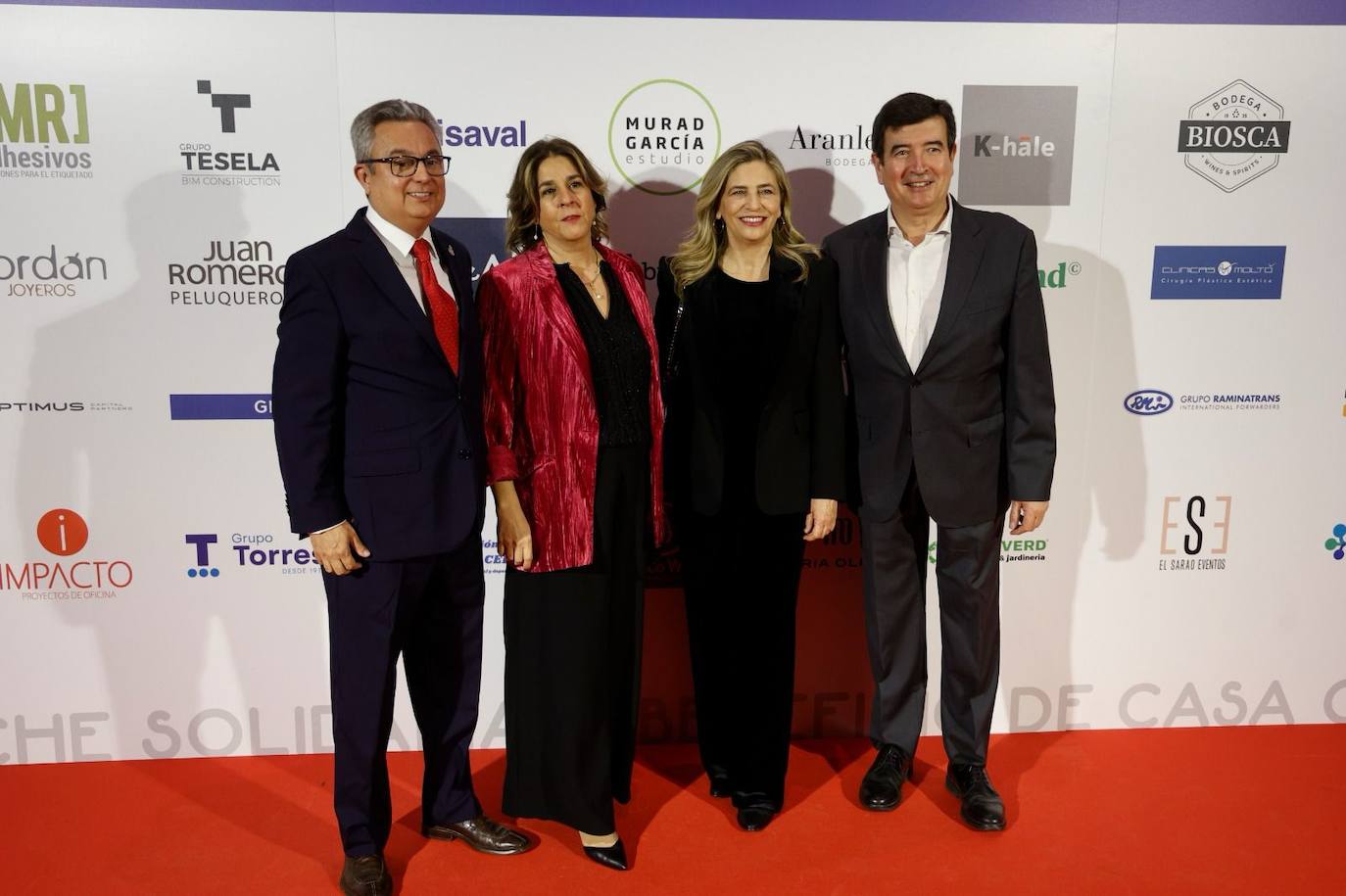 Ricardo Selfa, Alicia Cánoves, Mercedes Giménez y Fernando Giner.