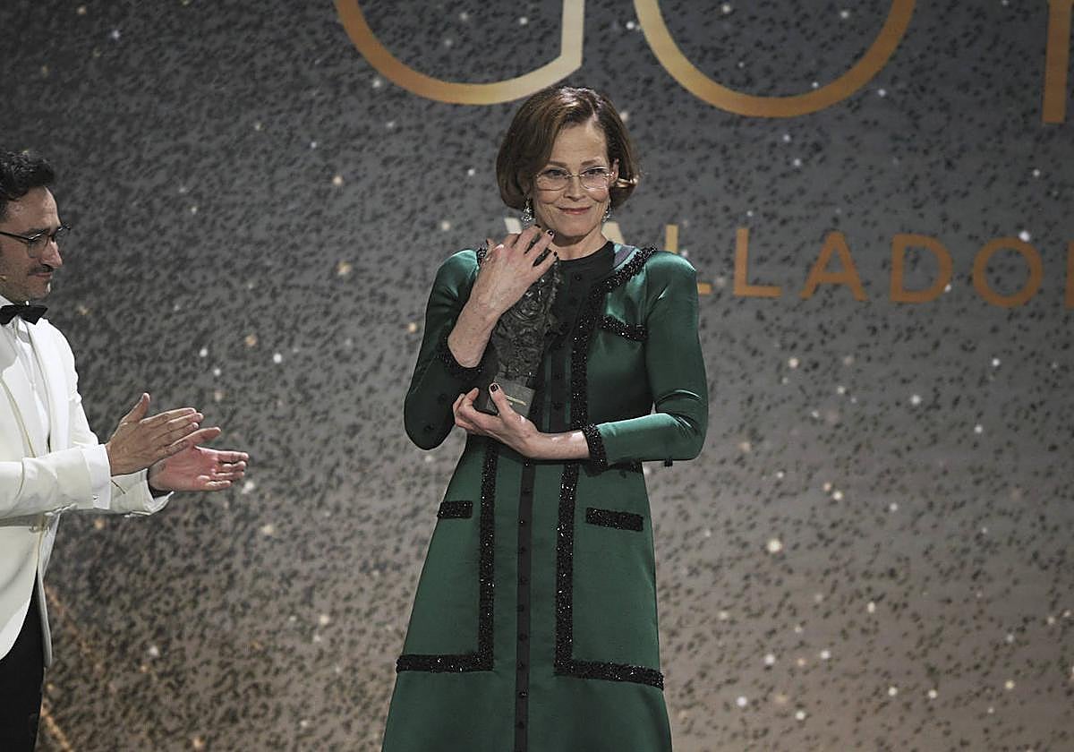 Sigourney Weaver en los Goya 2024