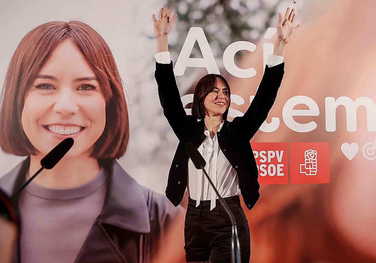 La nueva líder del PSPV, Diana Morant.