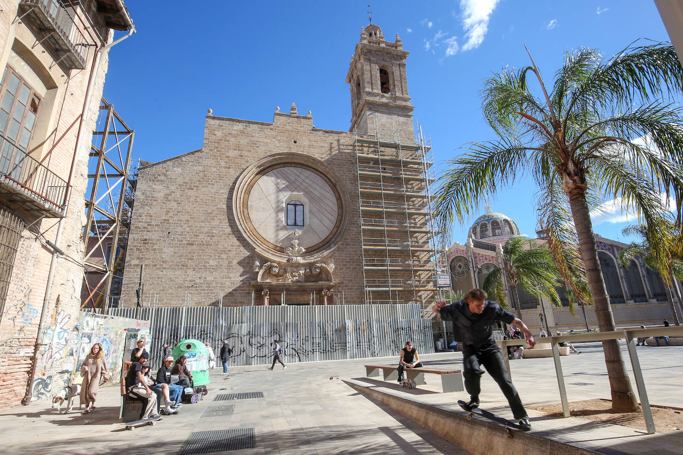 El óculo más grande de Valencia sale a la luz