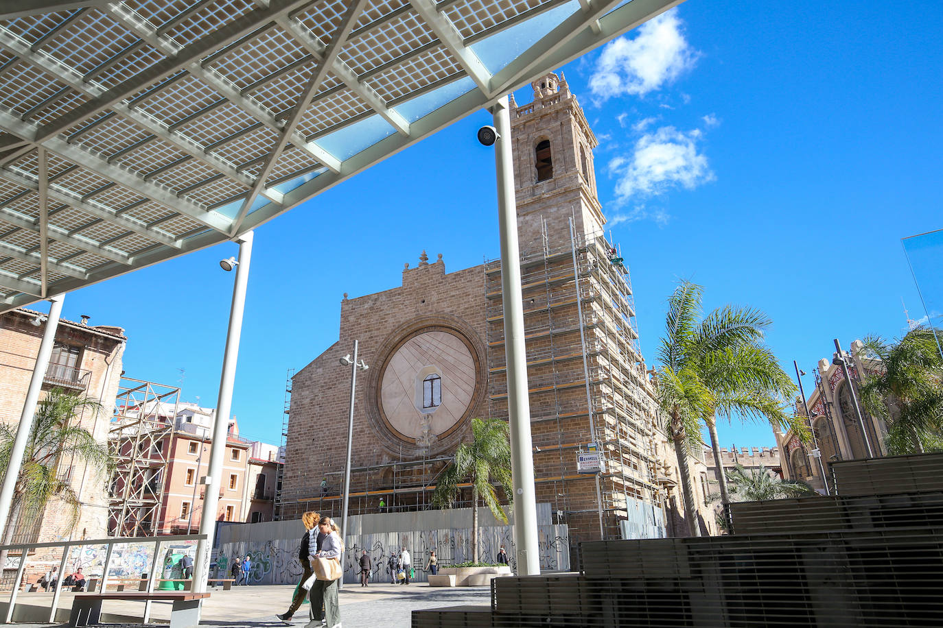 El óculo más grande de Valencia sale a la luz