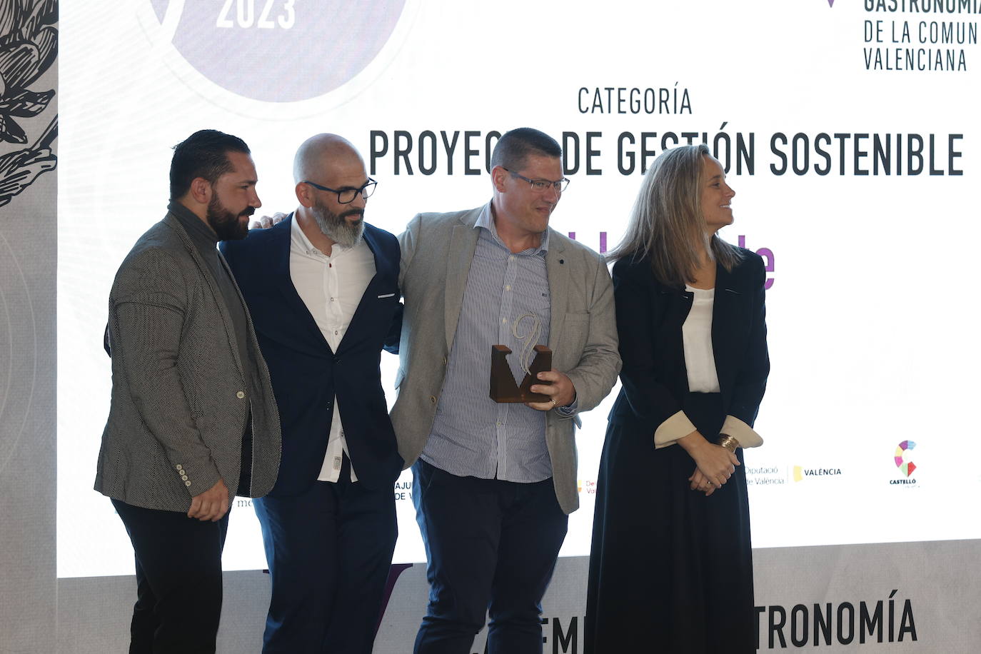 Los rostros conocidos en los premios de la Academia de Gastronomía de la Comunitat Valenciana