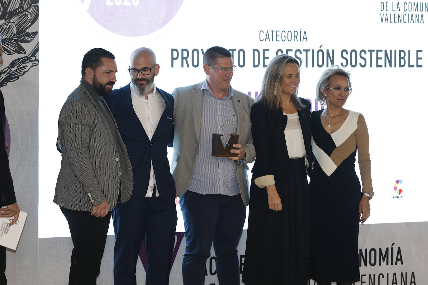 Los rostros conocidos en los premios de la Academia de Gastronomía de la Comunitat Valenciana