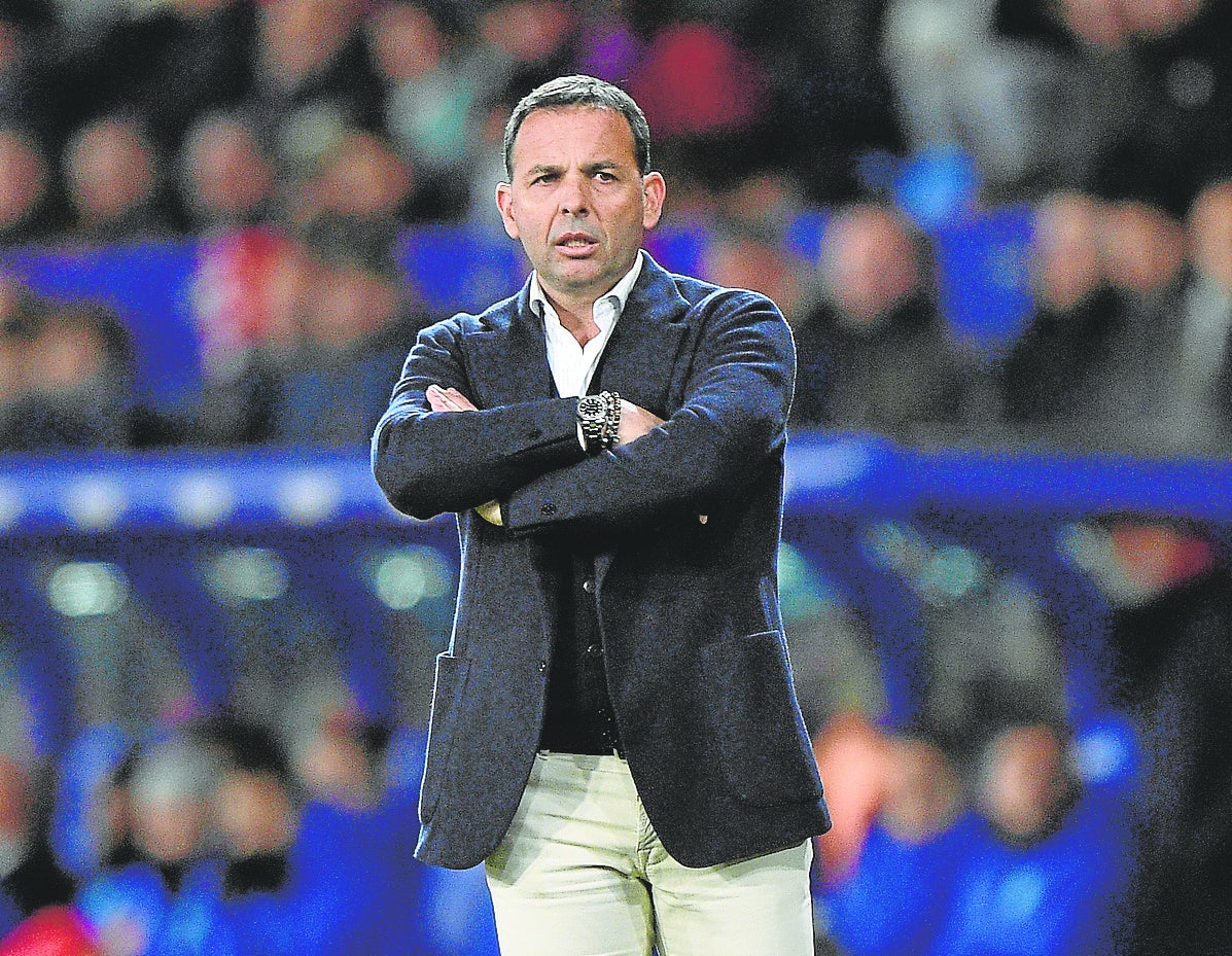 Calleja en un partido.