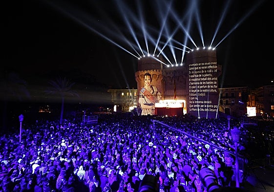 Crida celebrada en las Fallas de 2023.