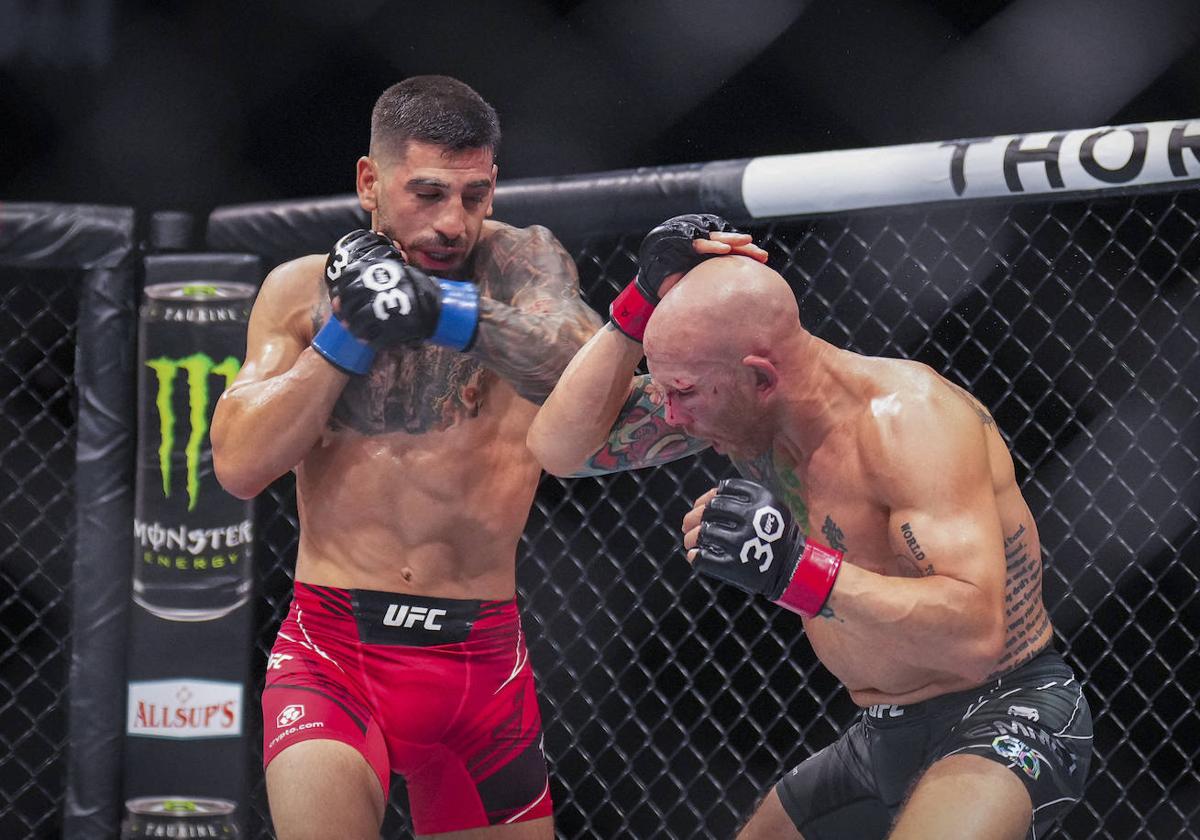 Topuria-Volkanosvki: horario y dónde ver en TV el combate de UFC 298