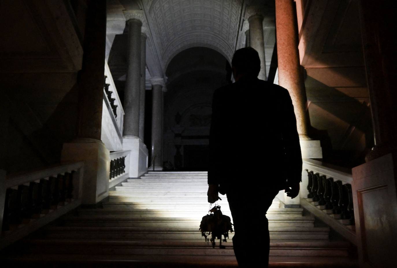 El guardián de las llaves de los Museos Vaticanos