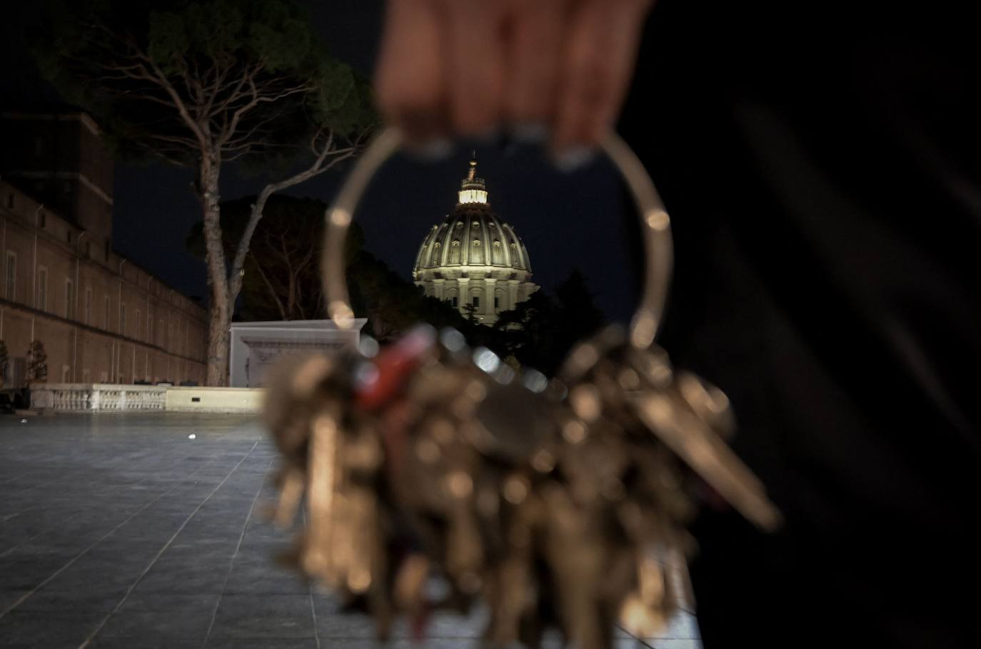 El guardián de las llaves de los Museos Vaticanos