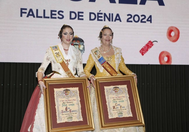 Las Falleras Ejemplares de las Fallas de Dénia 2024.