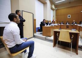 Alves, durante el juicio.