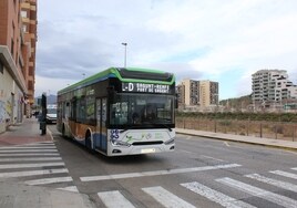 Servicio de autobuses en Sagunto.