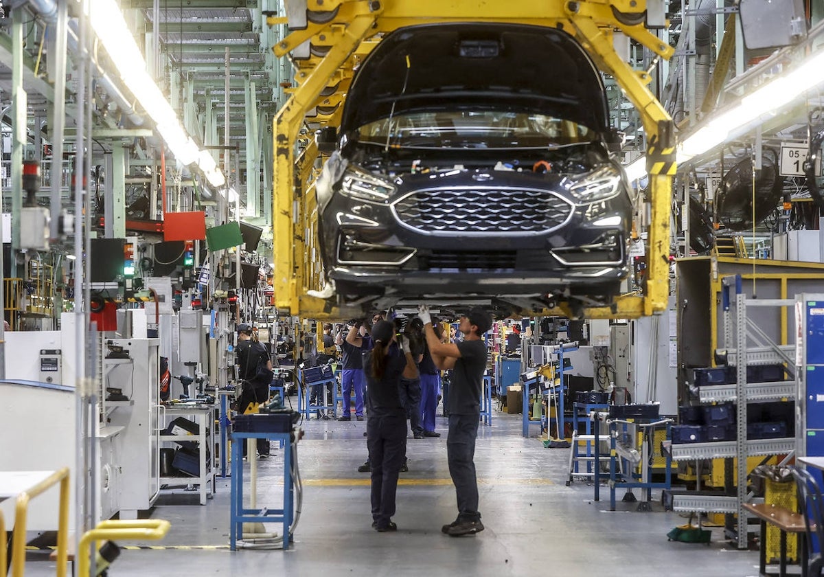 Trabajadores de Ford Almussafes.