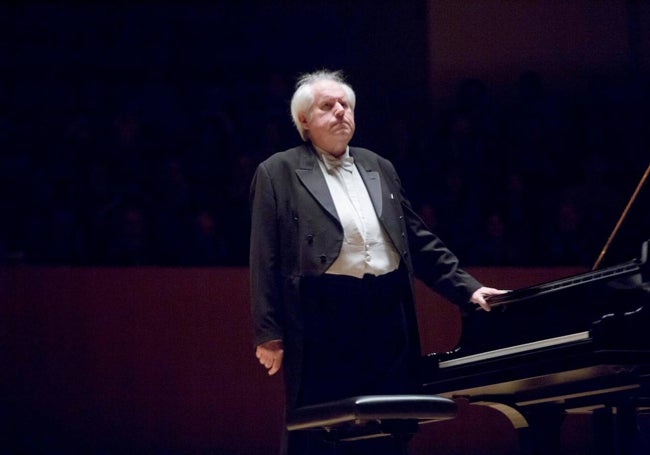 El pianista Grigori Sokolov.