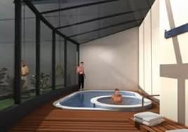 Así era el edificio de Campanar arrasado por el fuego.