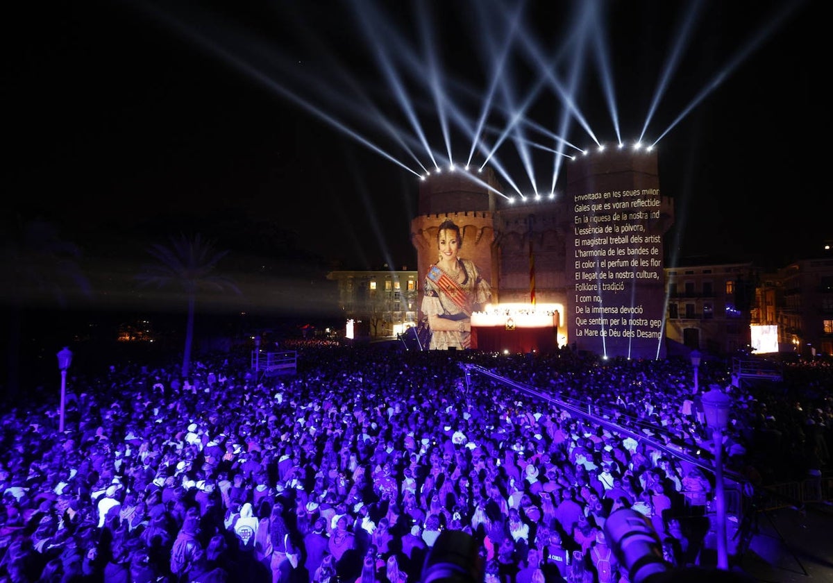 Celebración de la Crida de las Fallas de 2023.