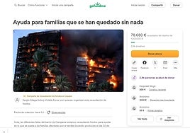 Portal web desde el que se está coordinando la campaña.