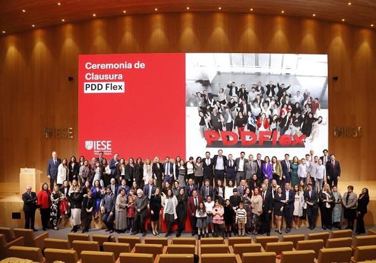 Clausura del PDD Flexible en el campus de Madrid del IESE