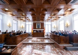 Pleno de presupuestos de Gandia.