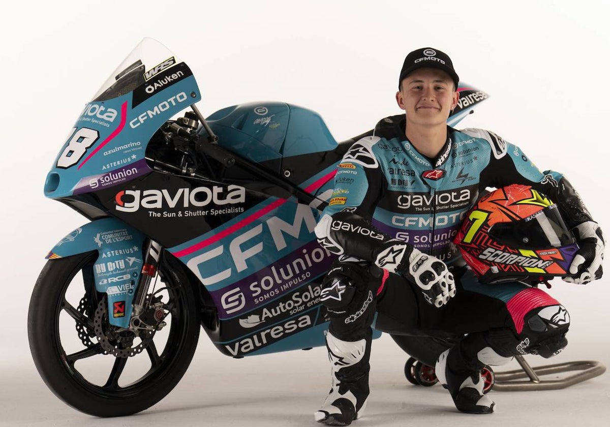 Joel Esteban quiere ser el debutante del año en Moto 3