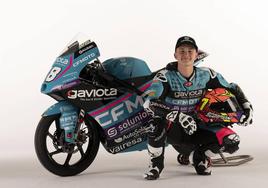 Joel Esteban quiere ser el debutante del año en Moto 3