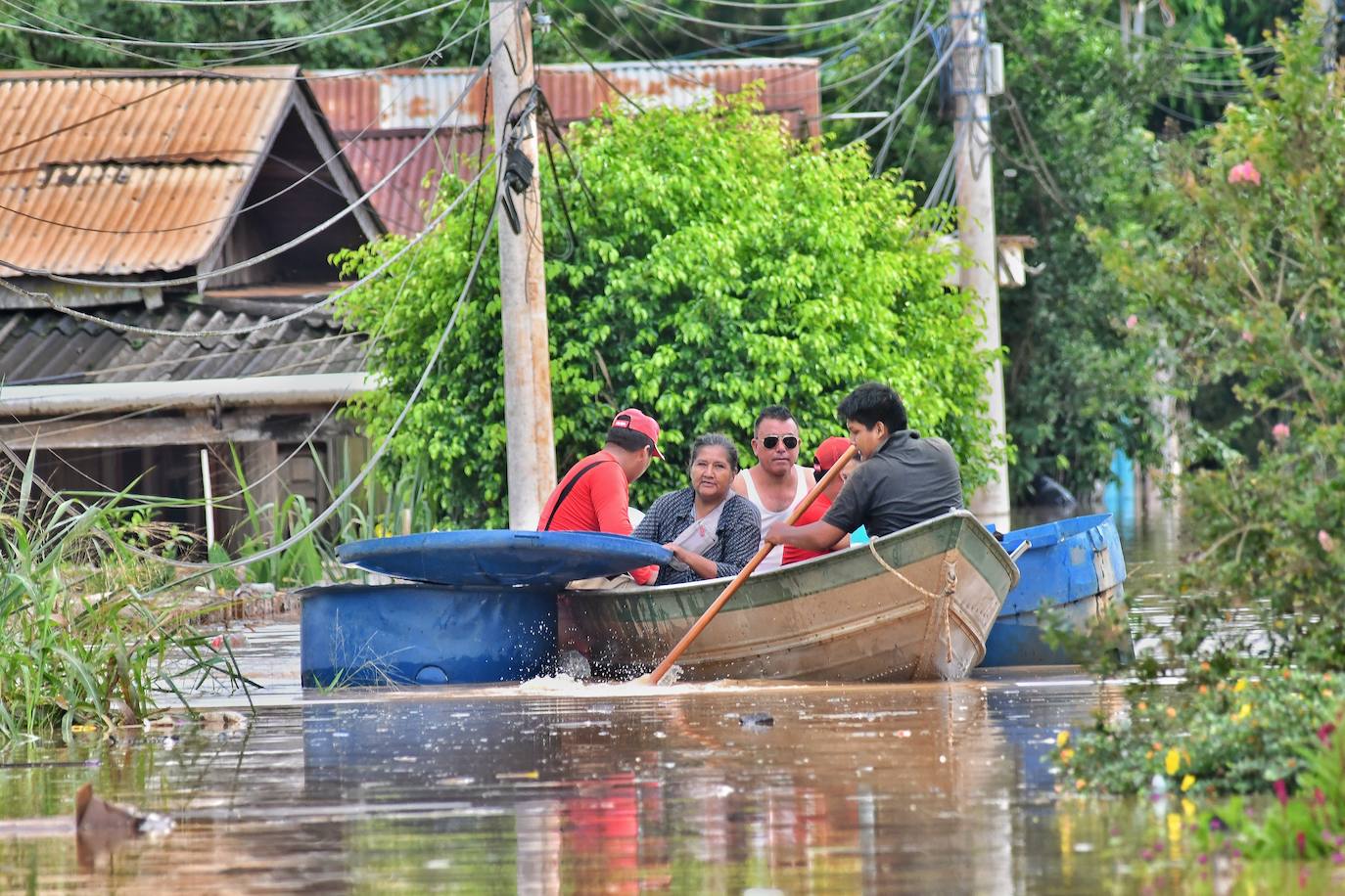 Fotos: la lluvia destroza Bolivia