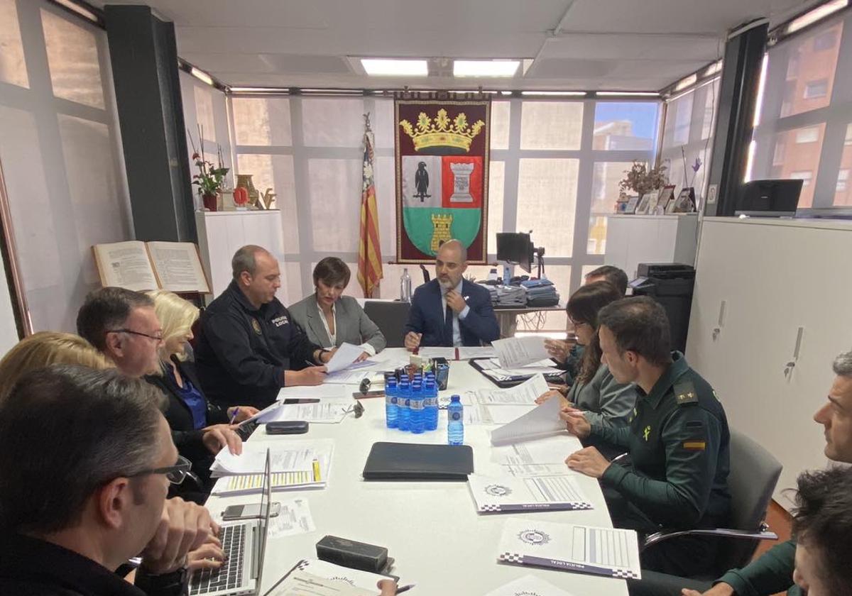 Junta de seguridad de Benifaió.