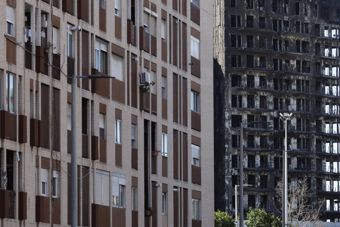 Se cumple una semana del incendio de Campanar