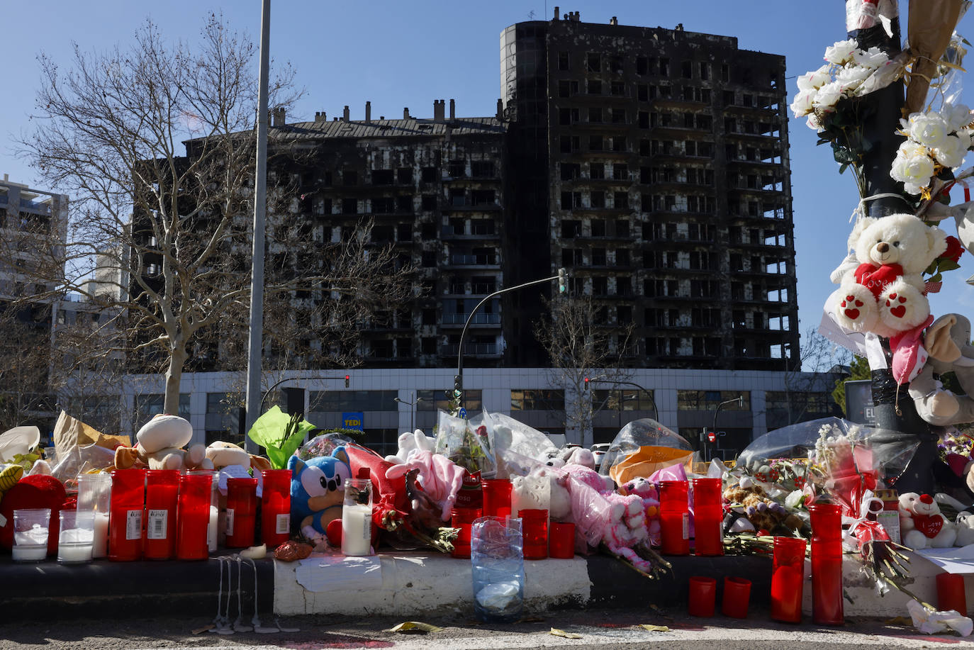 Se cumple una semana del incendio de Campanar