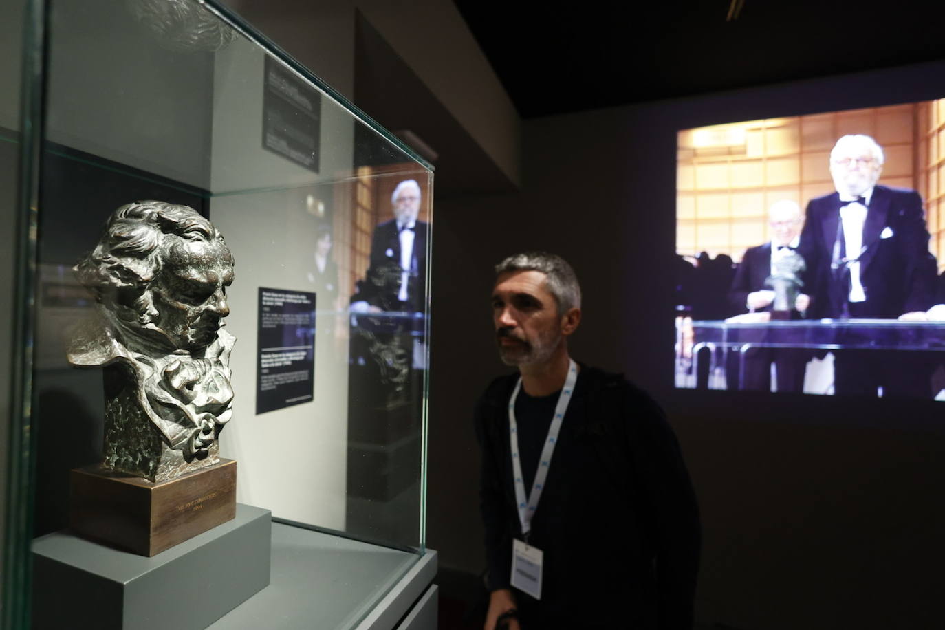 Fotos de la exposición de Berlanga en CaixaForum Valencia