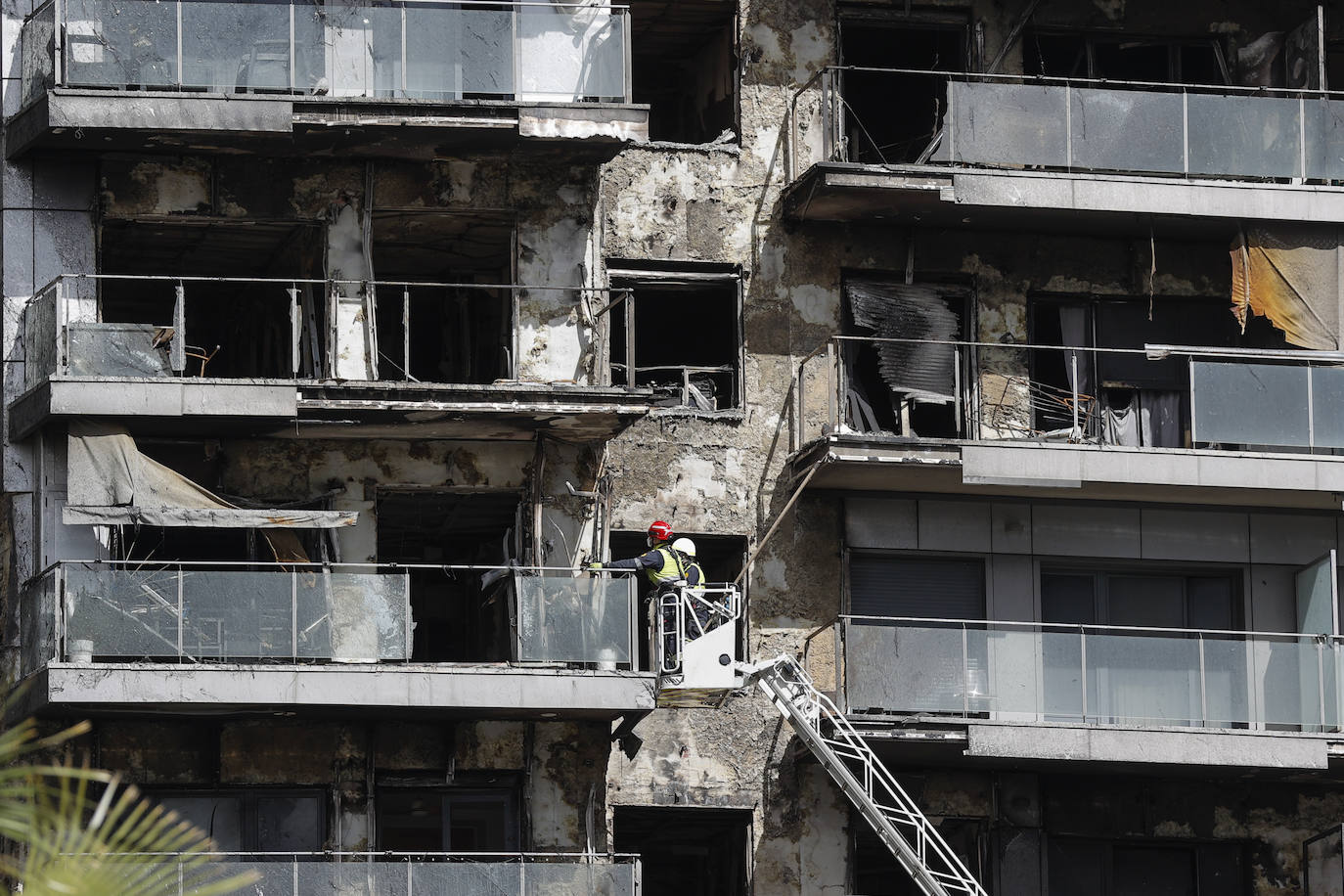 Se cumple una semana del incendio de Campanar