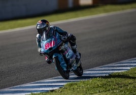 El piloto en Jerez